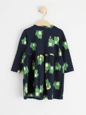 Long sleeve dress with frogs - 8545500-2521