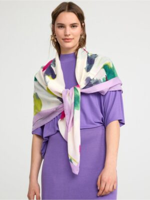 Patterned scarf - 8547089-300