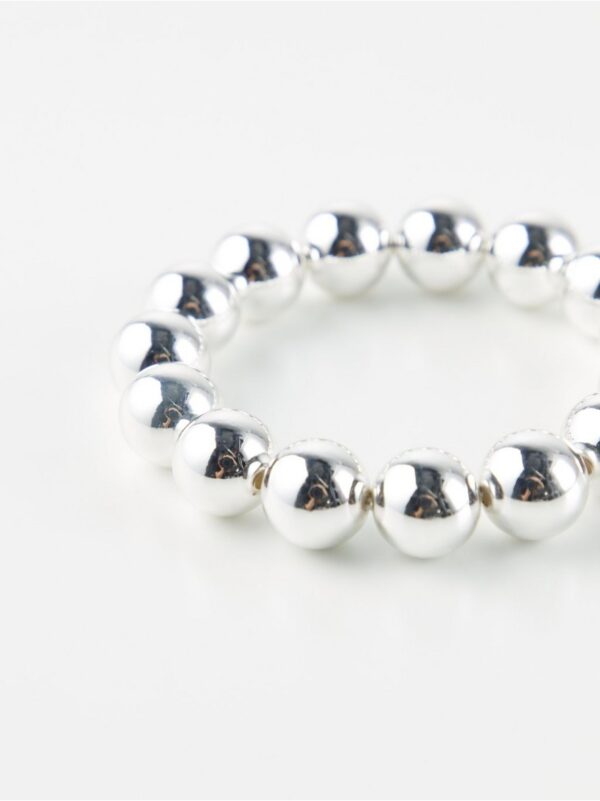 Bracelet with silver beads - 8559420-10