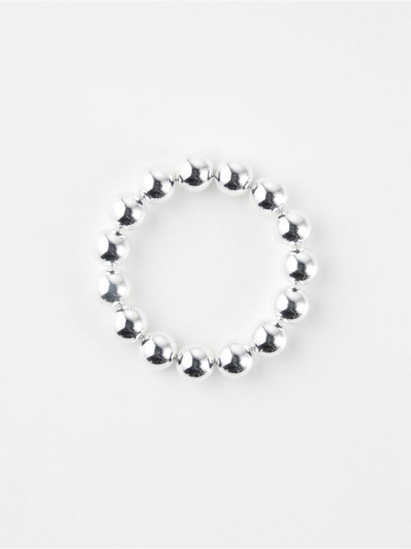 Bracelet with silver beads - 8559420-10