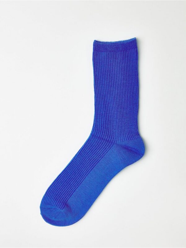 Ribbed socks - 8567612-7424