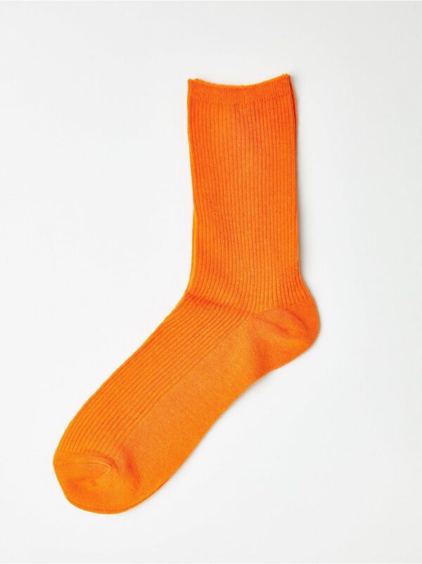Ribbed socks - 8567612-8665