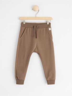 Joggers with brushed inside - 8201844-9849