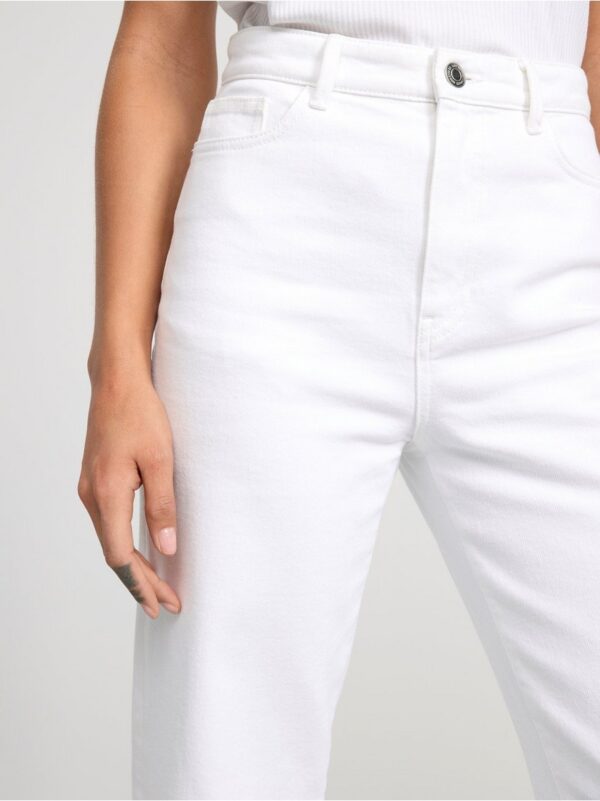 HANNA Wide high waist jeans with cropped leg - 8466747-70