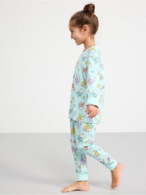 Pyjama set with bunnies - 8511405-6834
