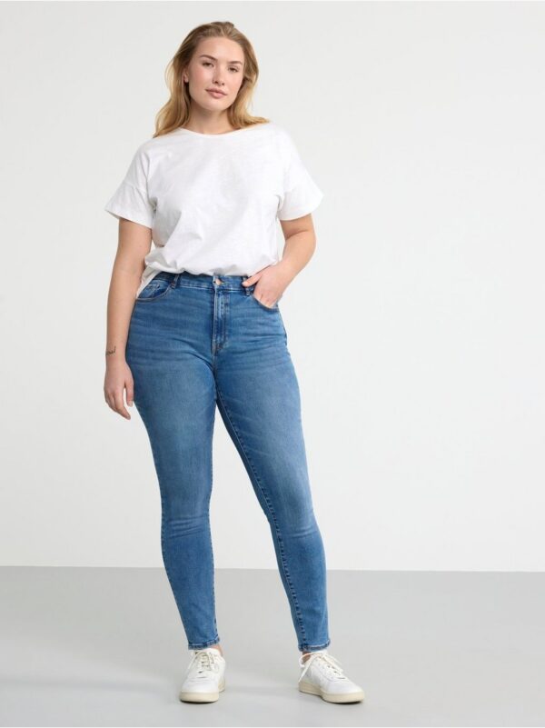 CLARA Curve super stretch jeans with high waist - 8512957-790