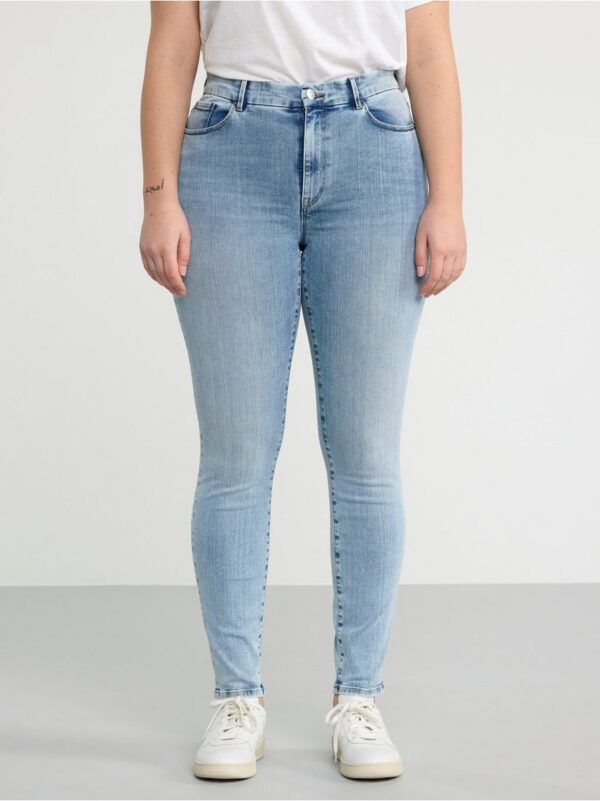 CLARA Curve super stretch slim fit jeans with high waist - 8516527-766