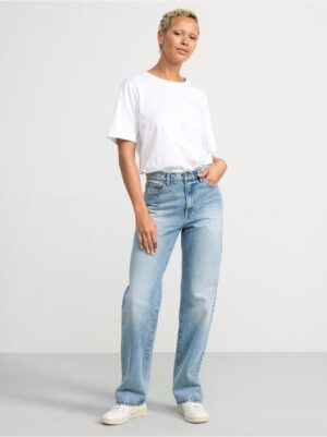 FRANKA High waist straight jeans with extra long leg - 8523296-766