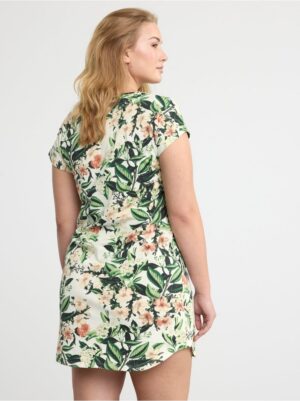 Night dress with flowers - 8532853-300