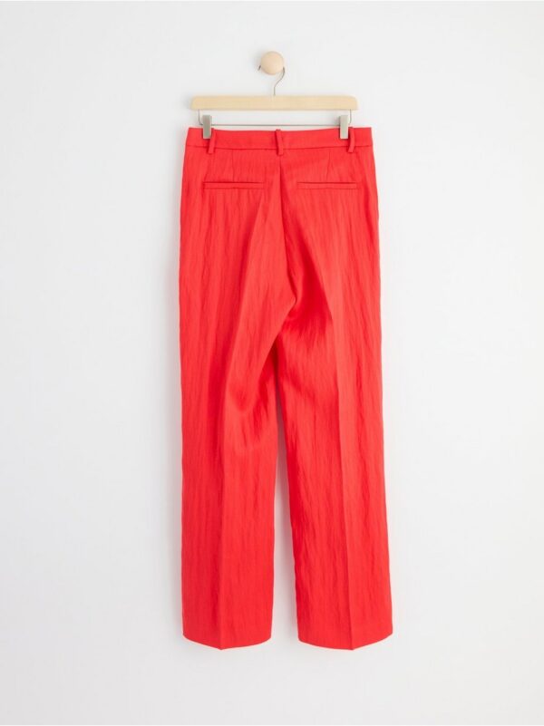 Straight trousers with regular waist - 8533185-7432