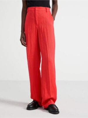 Straight trousers with regular waist - 8533185-7432