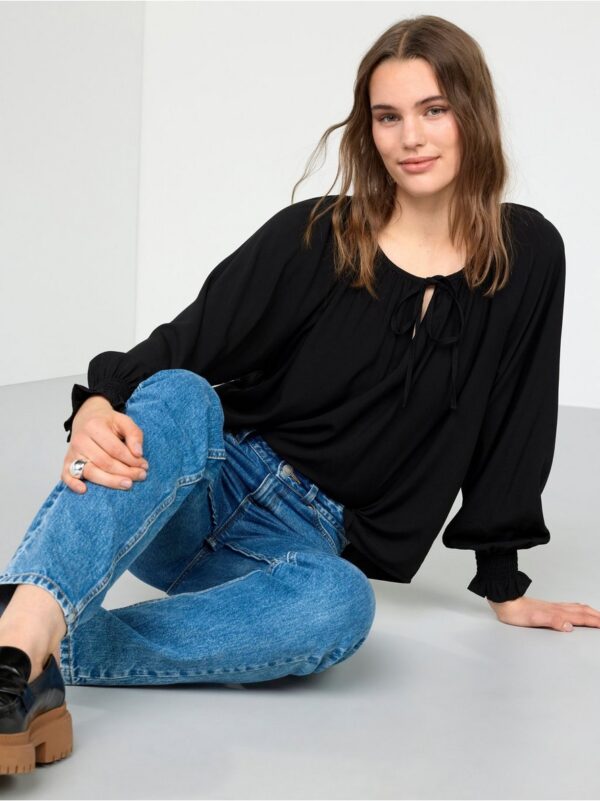 Long sleeve blouse - 8540058-80