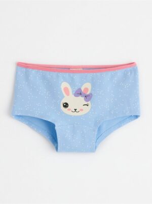 Briefs with dots and bunny - 8542024-7682