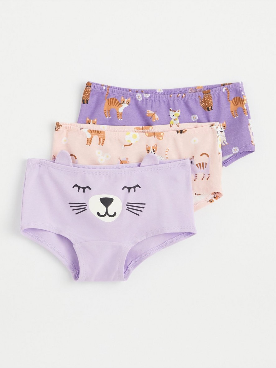 3-pack briefs with cats - 8542235-6965