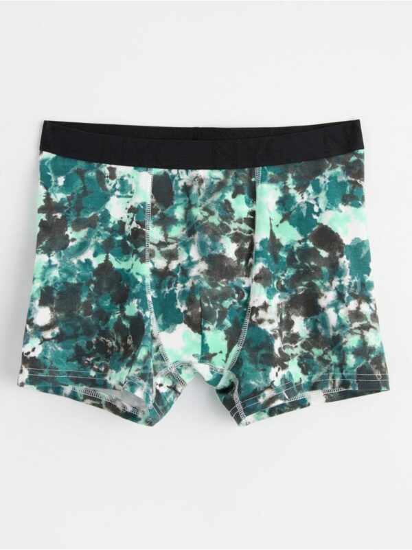 Boxer shorts with marbled print - 8542610-9434