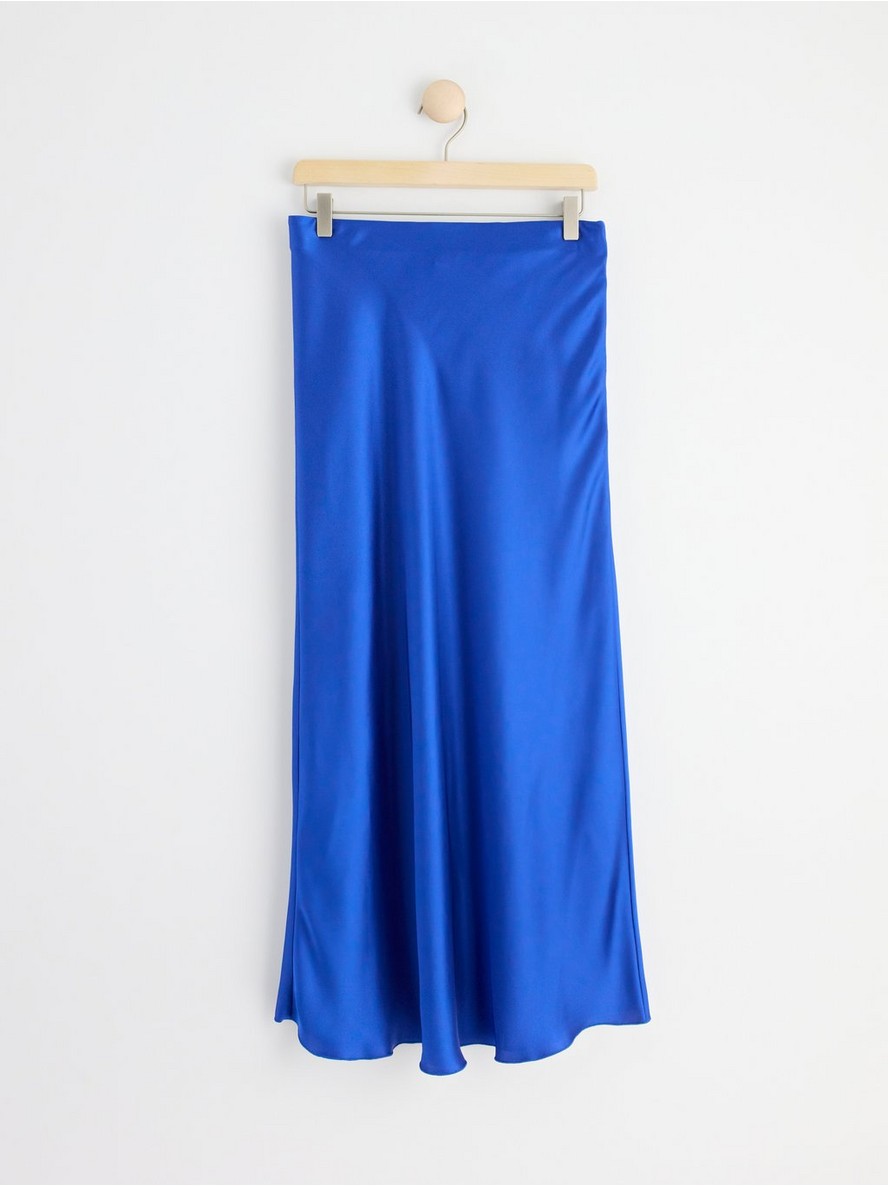 Suknja – Long satin skirt