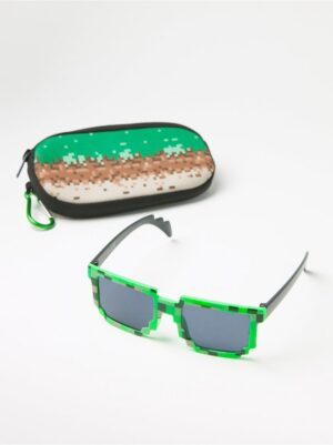 Pixel sunglasses with matching case - 8554411-1209