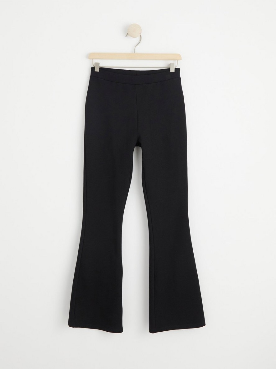 Pantalone – Flared leggings with brushed inside