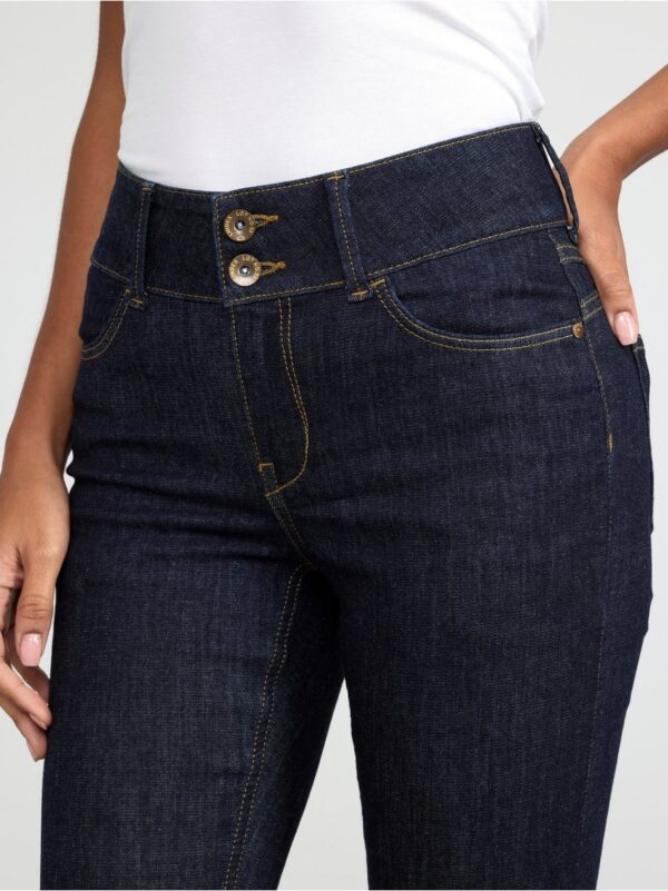 LILLY Blue slim fit shaping jeans - 8192787-822