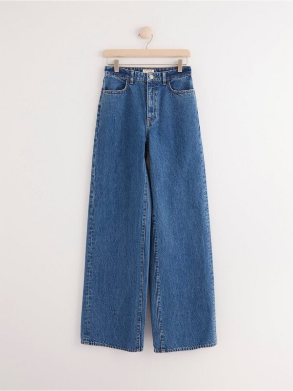 JACKIE Extra wide high waist jeans - 8193512-791
