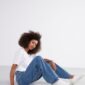 JACKIE Extra wide high waist jeans - 8193512-791