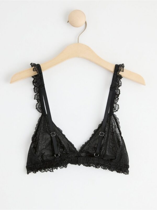 ella m – Unpadded bralette with floral lace - 8414577-80