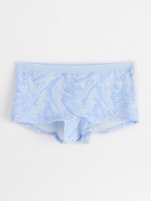 Boxer briefs with swirl print - 8453579-2199