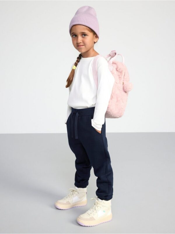 Joggers with brushed inside - 8457941-2521