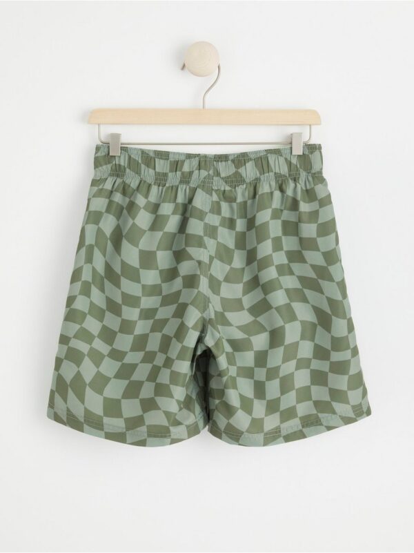 Checked swim shorts - 8517816-8952