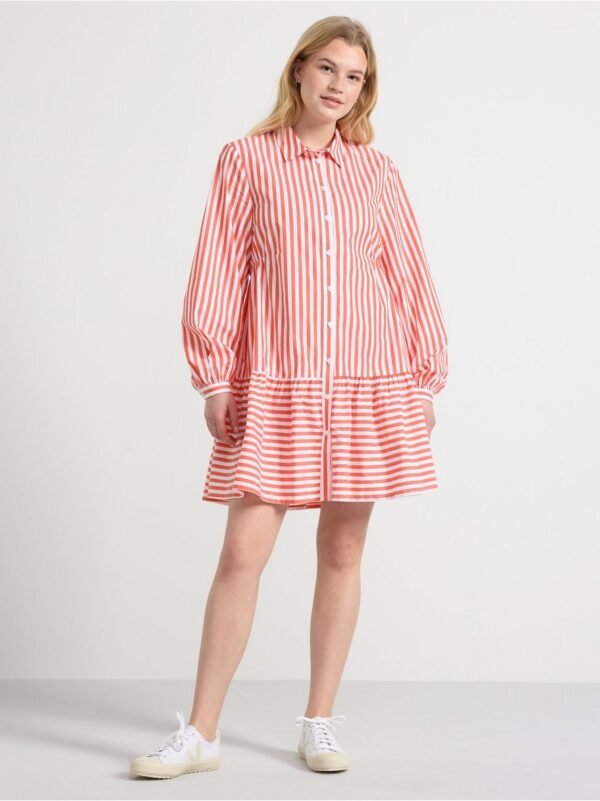 Striped shirt dress - 8540161-7287