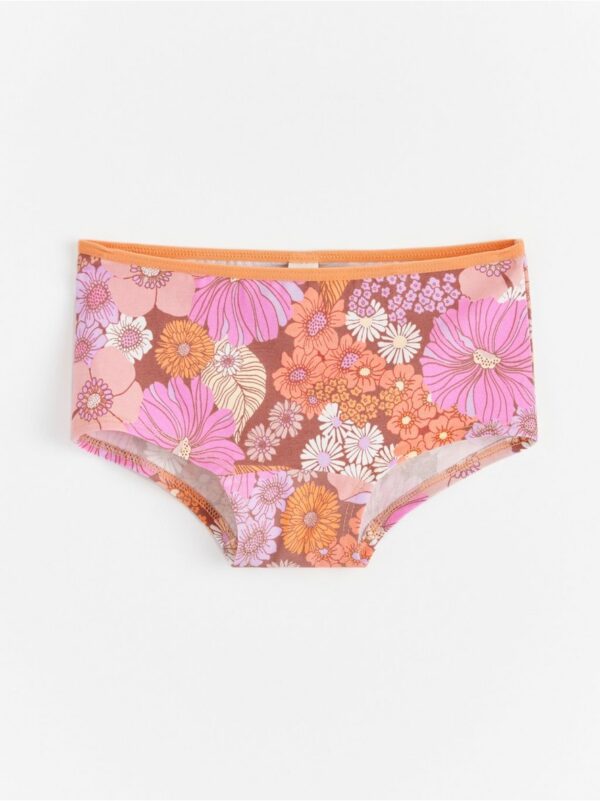 Briefs with flowers - 8541675-2486