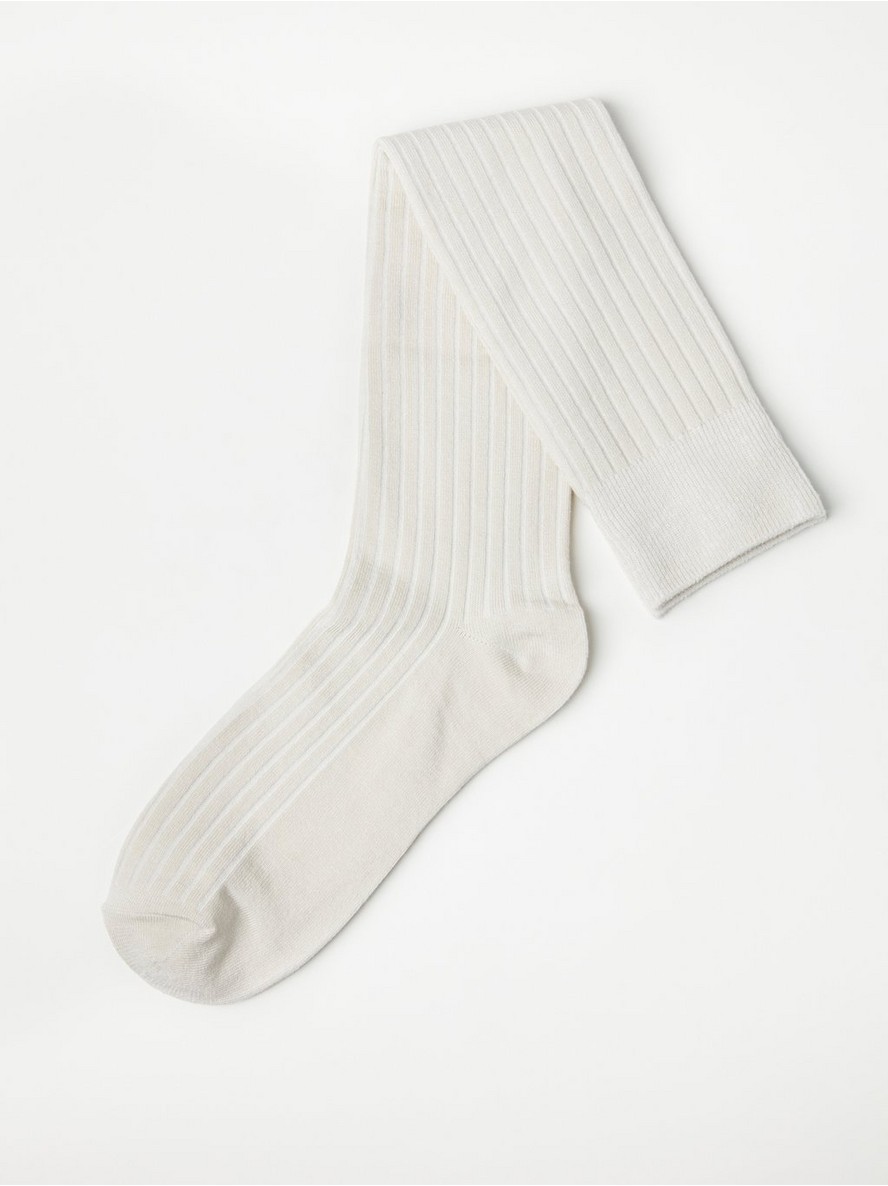 Carape – Ribbed knee high socks