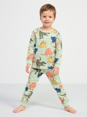Pyjama set with dinosaurs - 8559174-9567