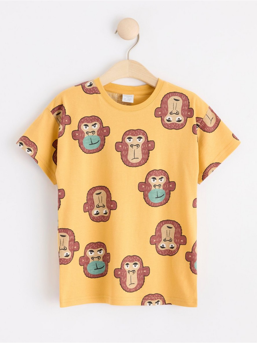 Majica – Short sleeve top with monkeys