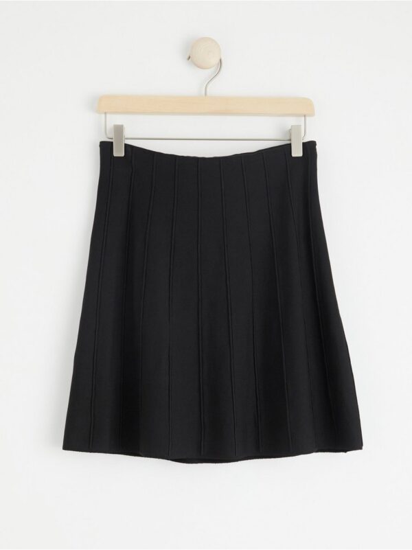 Fine-knit flared skirt - 8598770-80