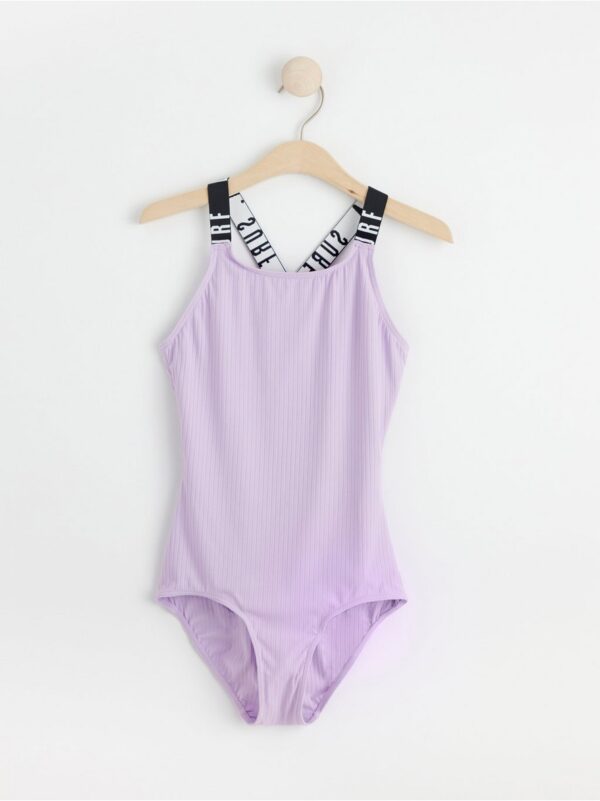 Ribbed swimsuit - 8269642-6965