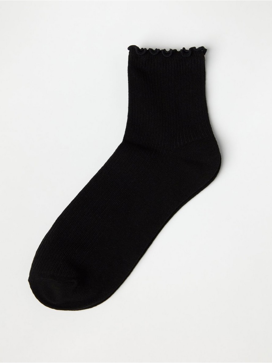Carape – Socks with frill trim