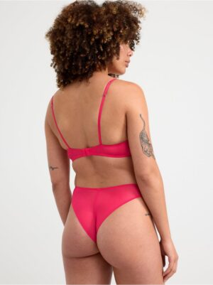 Brazilian briefs regular waist with lace - 8433715-3523