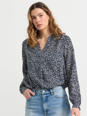 Long sleeve blouse - 8467003-2150