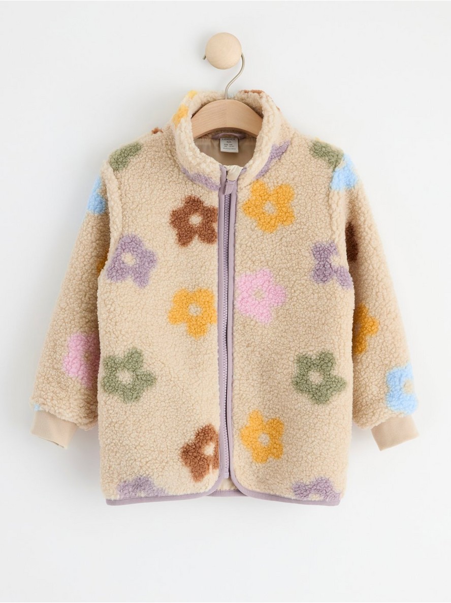 Jakna – Pile jacket with pattern