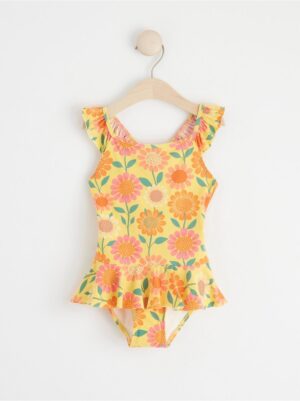 Swimsuit with flowers - 8517833-9395