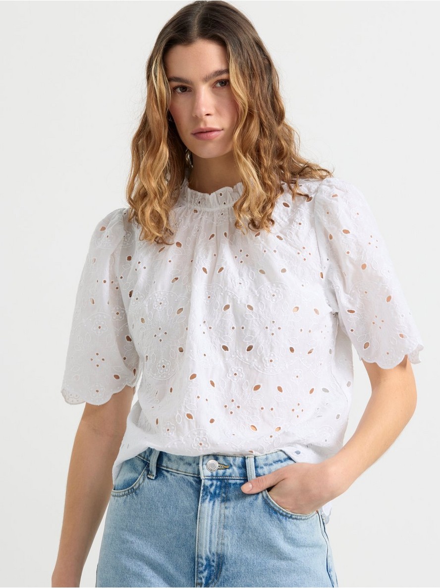 Bluza – Blouse with broderie anglaise