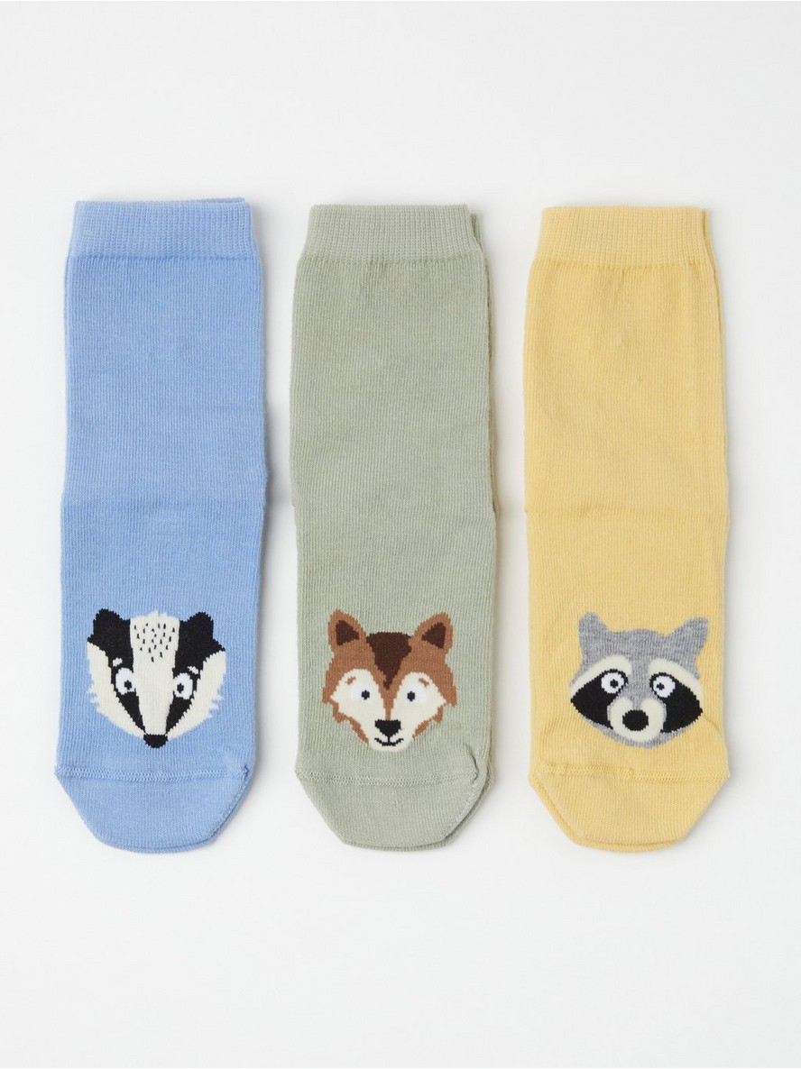 Carape – 3-pack socks with animals
