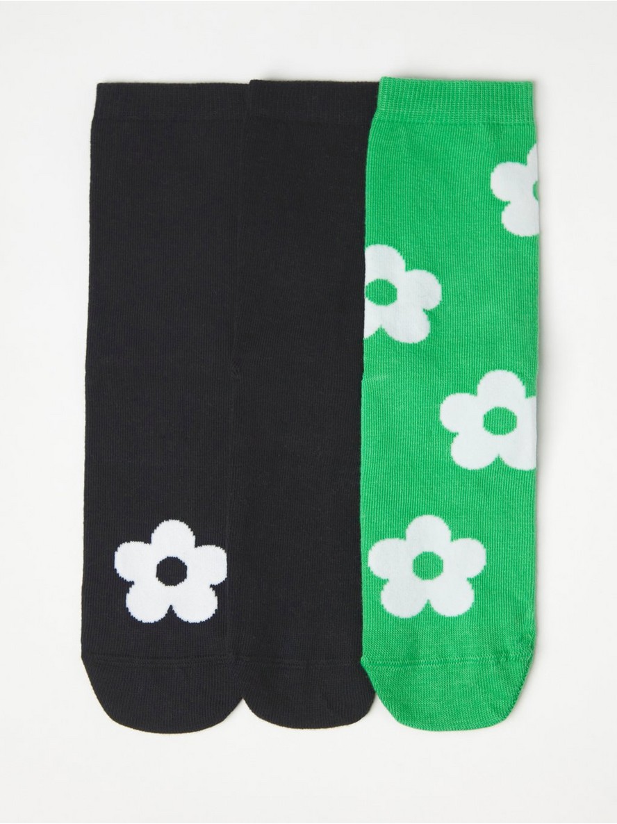 Carape – 3-pack socks with flowers