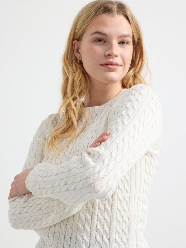 Cable knit jumper - 8540428-300