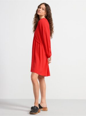 Mini dress with wide sleeves - 8542848-6787