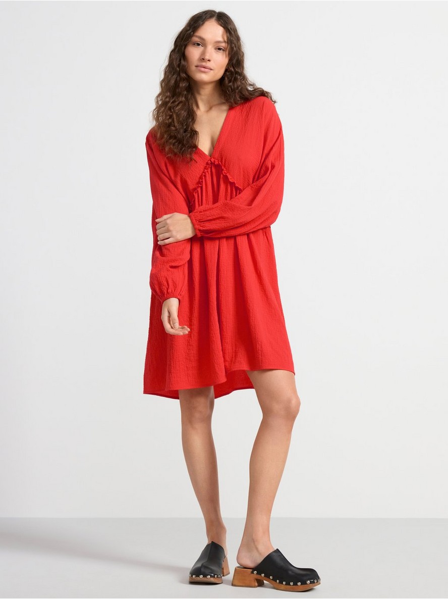 Haljina – Mini dress with wide sleeves