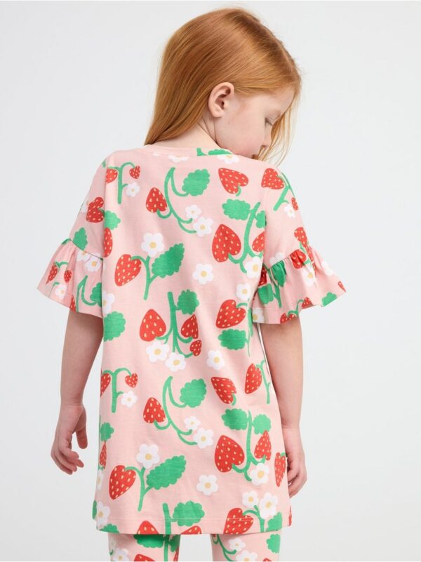 Short sleeve tunic with strawberries - 8542886-7723