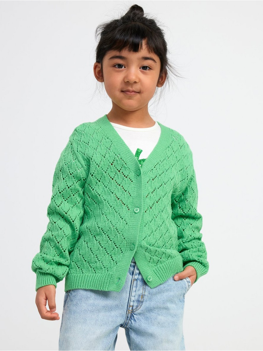 Dzemper – Pattern knitted cardigan