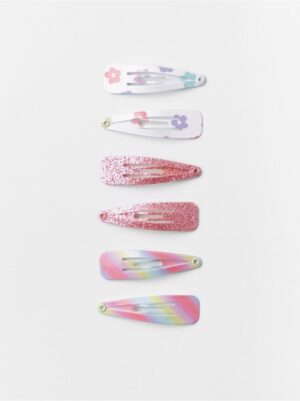 6-pack hair clips - 8544163-9955